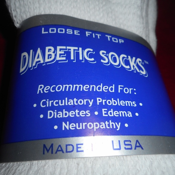 3 Pair King Size CSM Diabetic Cotton Blend Socks - Picture 2 of 5